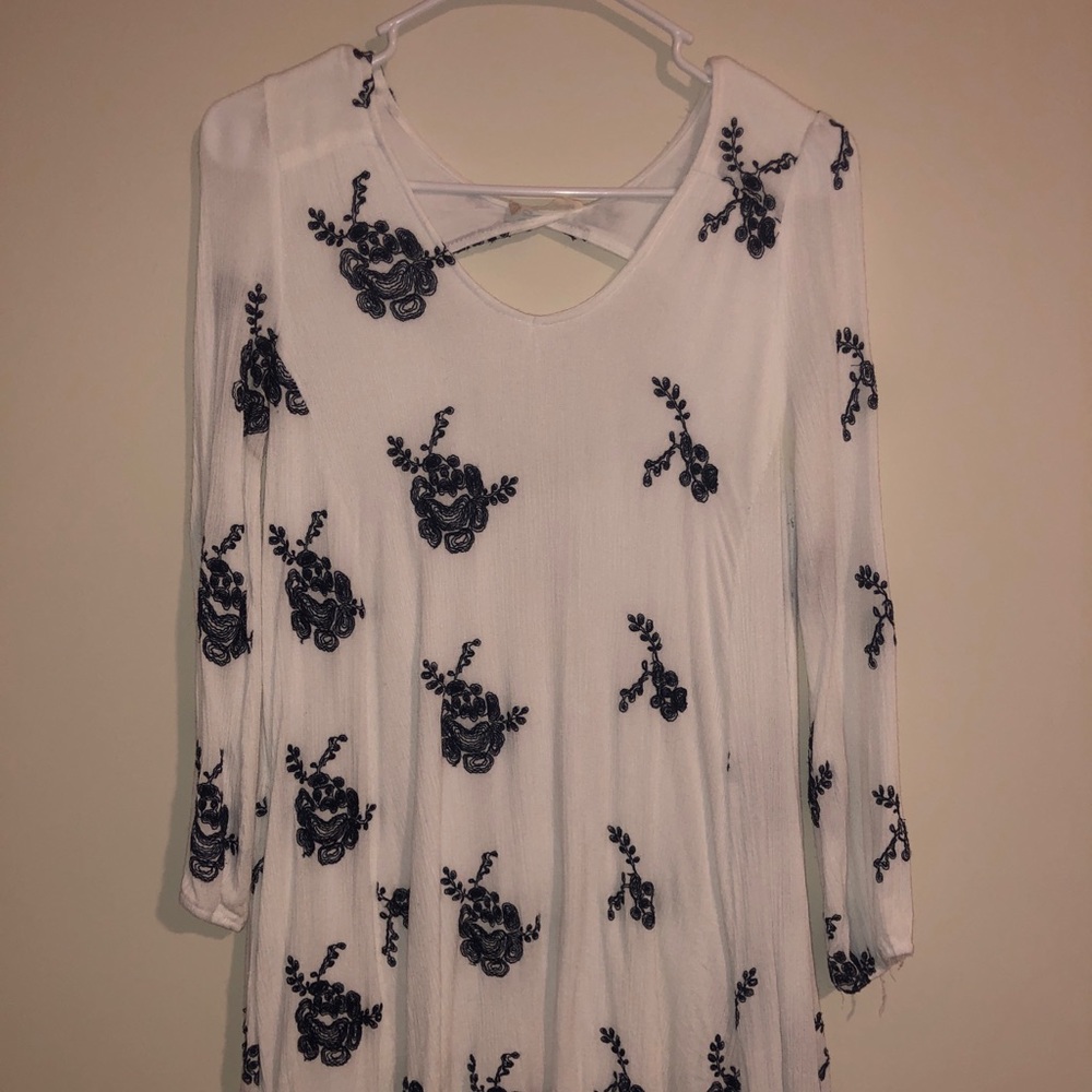 Floral mini dress